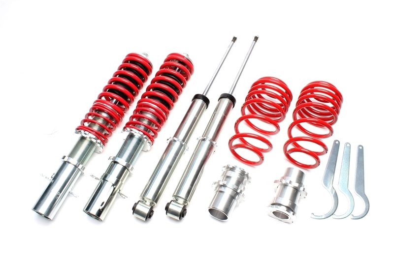 TA-Deep-g4 TA Technix Gewindefahrwerk - Deep Version - passend für Audi A3 (8L) / Seat Leon, Toledo II (1M) / Skoda Octavia I (1U) / VW Bora, Golf IV (1J), New Beetle (9C)