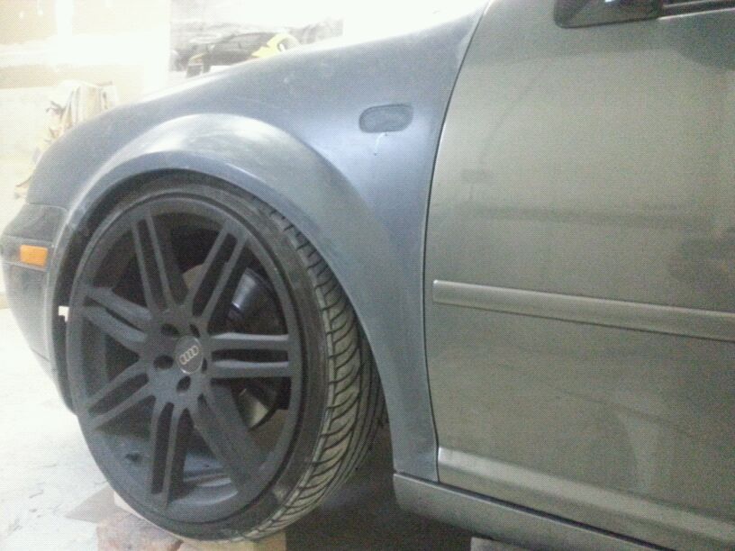 golfiv VW Golf 4 verbreiterte Kotflügel 2,9 cm pro Seite