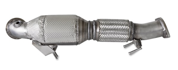 Ford-Focus-ST-HJS-Downpipe-mit-200cpsi-Sportkat Ford Focus ST - HJS Downpipe mit 200cpsi Sportkat 90815010