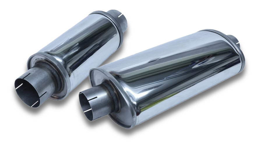 Schalldämpfer für VR6-Turbo - 76RU125250 & 76OV525420 Schalldämpfer für VR6-Turbo - 76RU125250 & 76OV525420