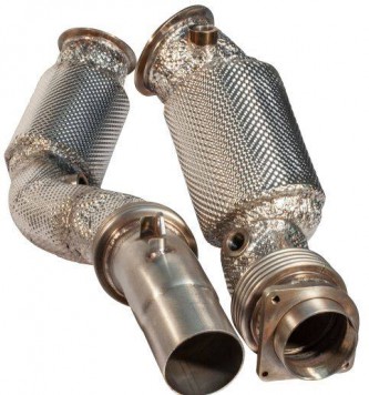 BMW M3/M4 (F-Baureihe) - Euro 6 - HJS Downpipe inkl. Sportkat