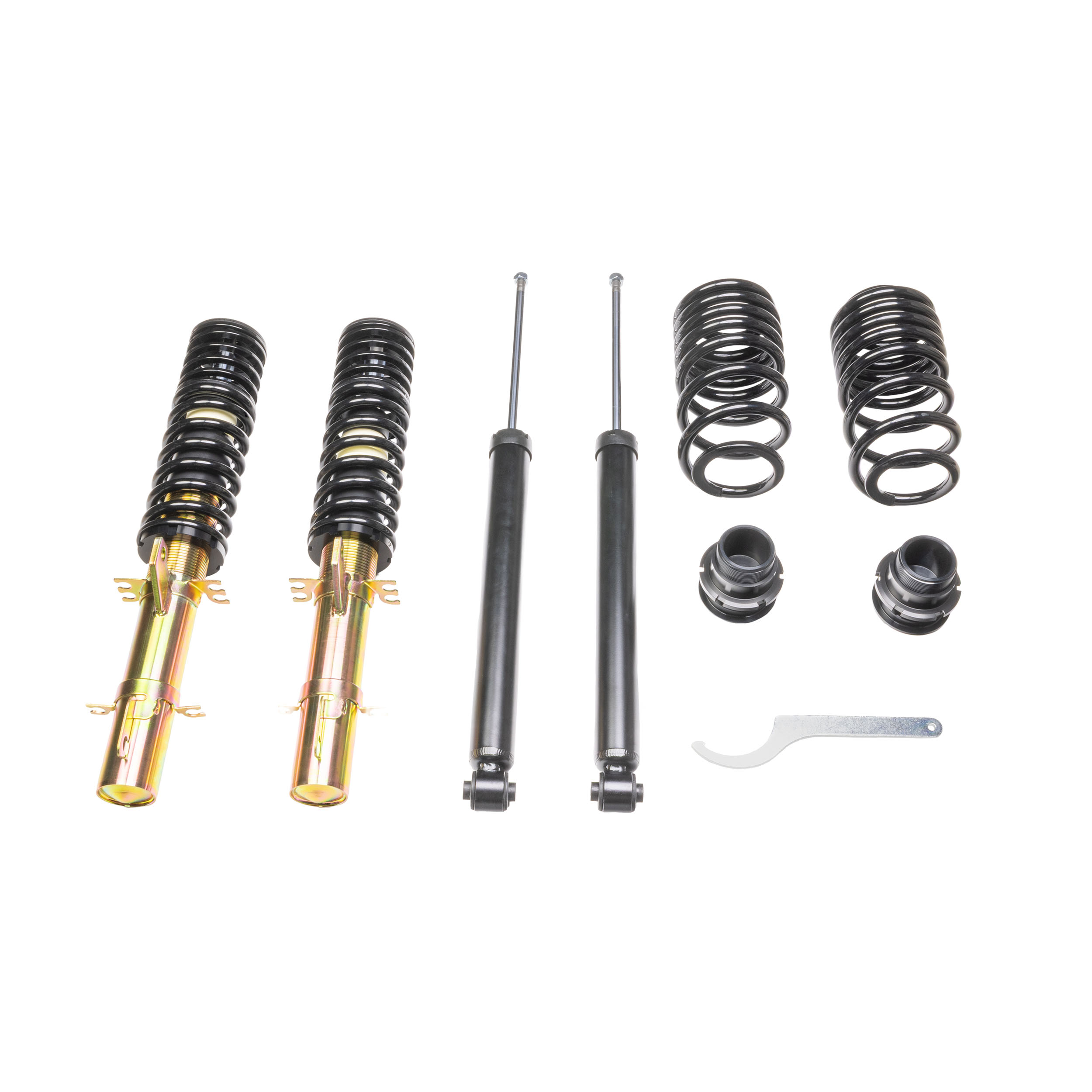 DTSLine Gewindefahrwerk SX Stahl verzinkt VW Bora Limousine + Variant / Seat Toledo 1M / Skoda DTSLine Gewindefahrwerk SX Stahl verzinkt VW Bora Limousine + Variant / Seat Toledo 1M / Skoda